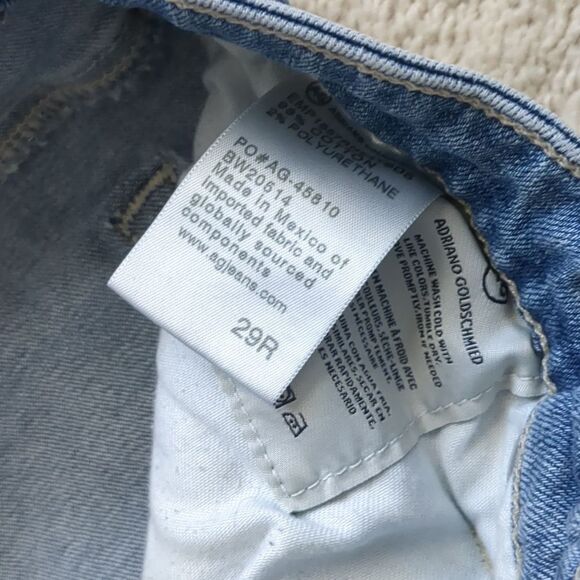 AG Adriano Goldschmied Prima Crop Jean Size 29R - Picture 4 of 9